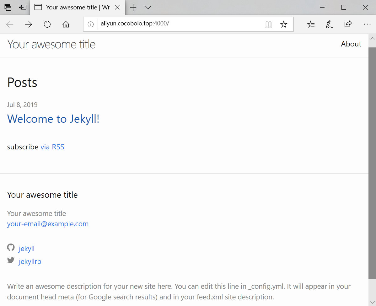 Your_awesome_title